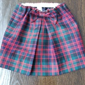 Girls lined skirt